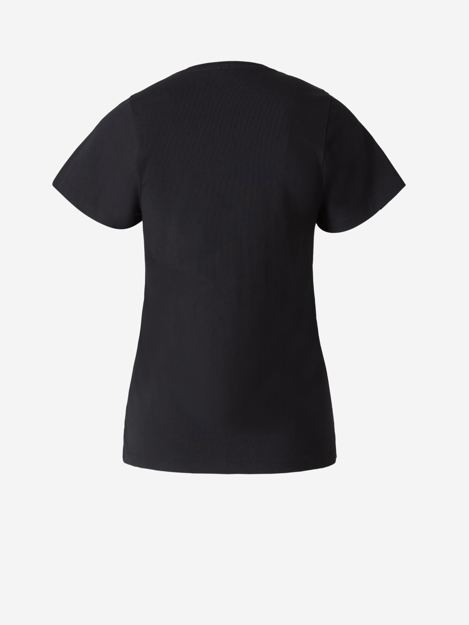 Curved Cotton T-shirt