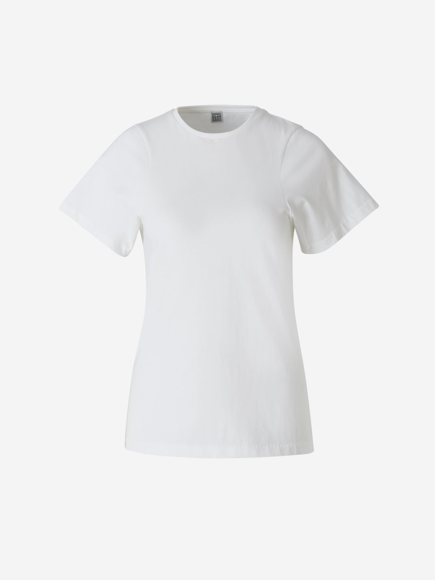 Curved Cotton T-shirt