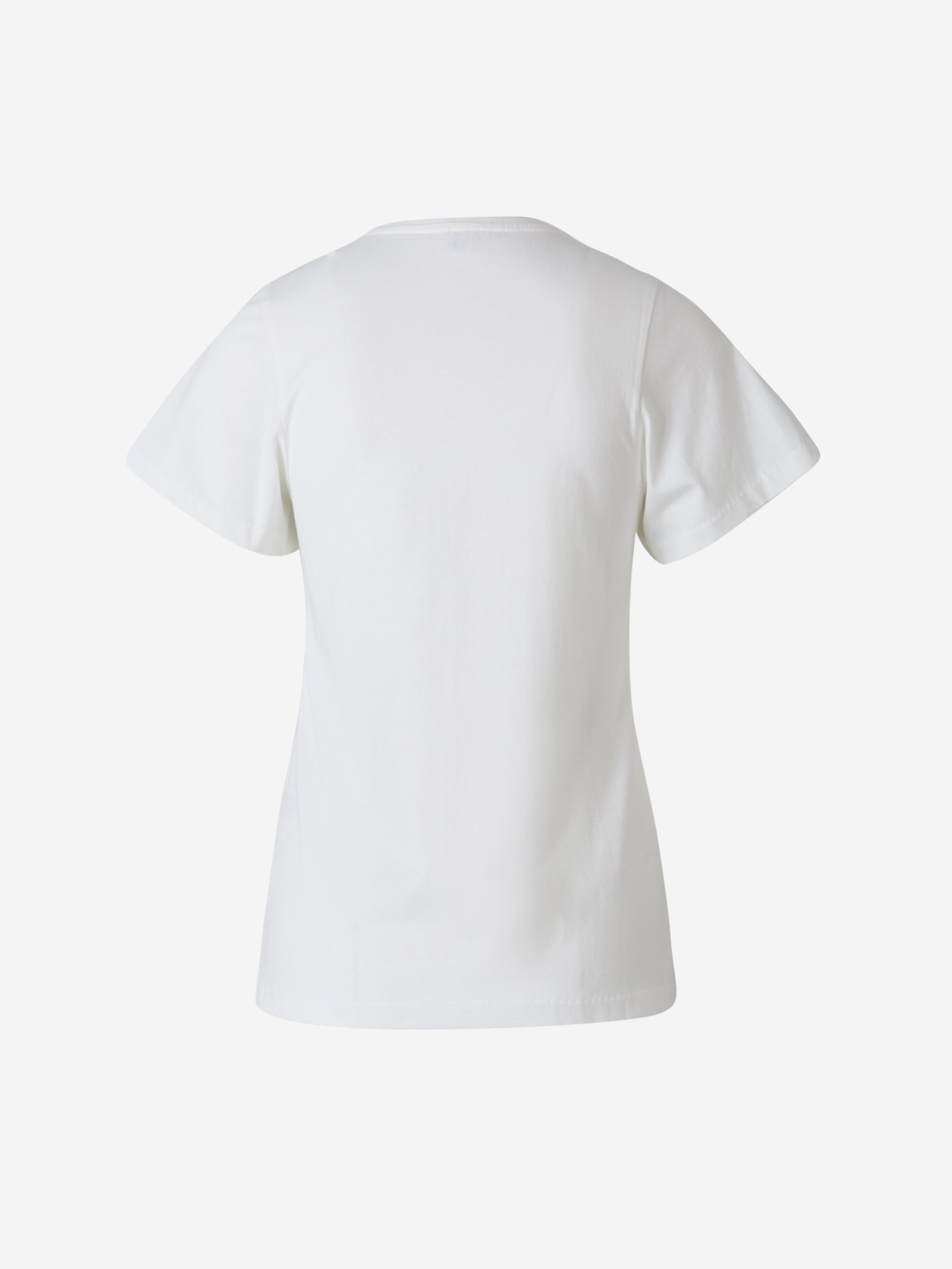 Curved Cotton T-shirt