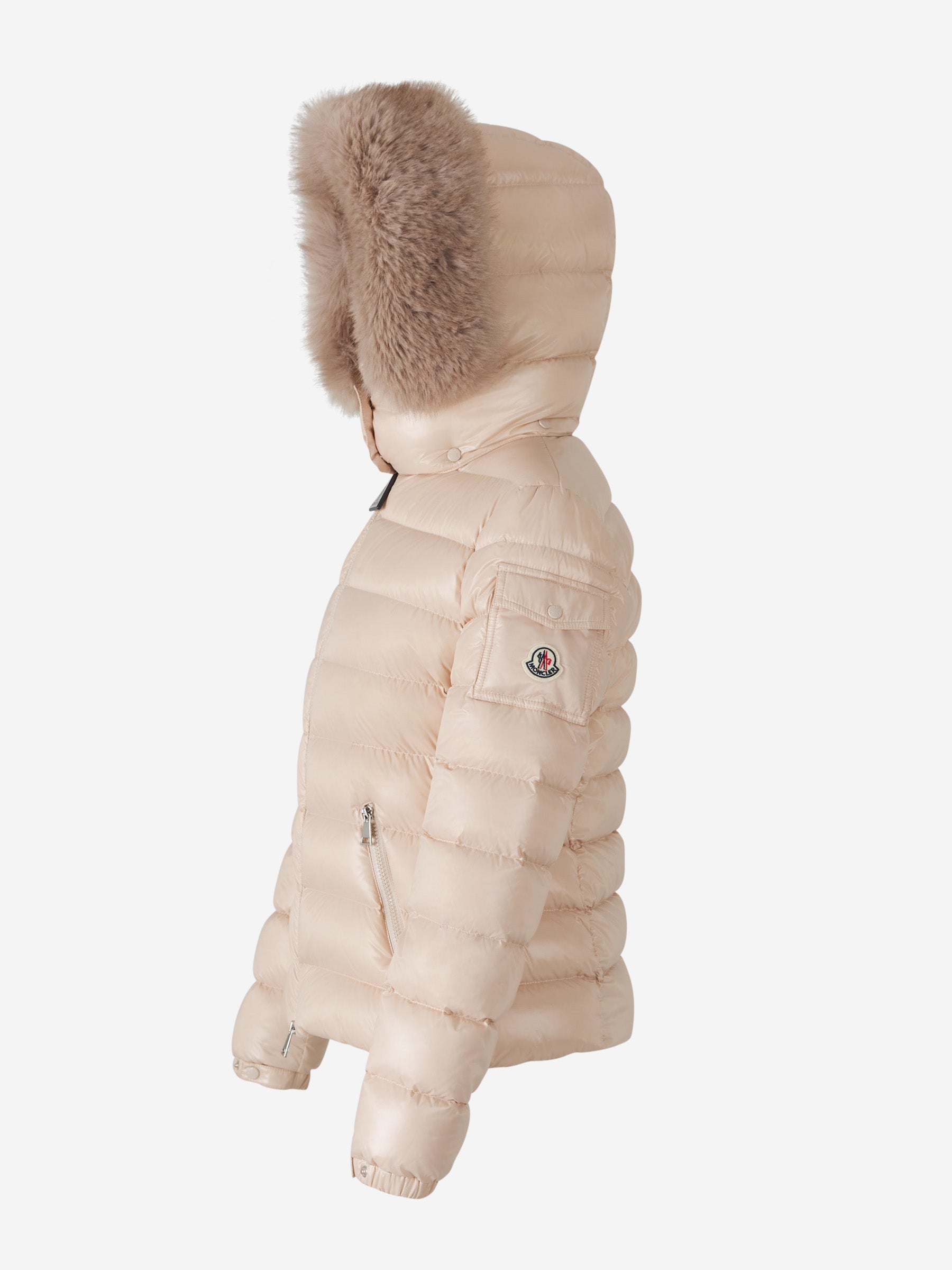 Moncler Chaqueta Acolchada Badyf color Rosa Palo sku 774-000535 01 - Foto 2