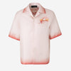 Amiri Camisa Resort Club Bowling color Coral sku 532-000585 01 - Foto 1