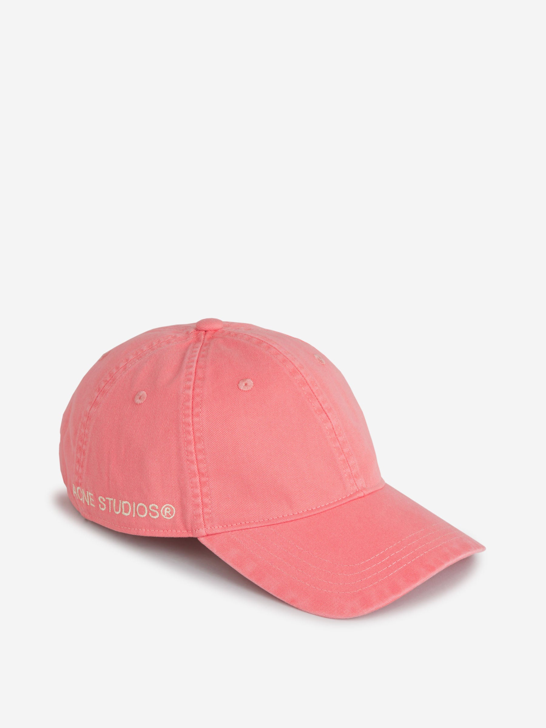 Acne Studios Gorra Baseball Logo color Salmón sku 695-001533 01 - Foto 1