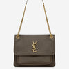 Saint Laurent Bolso Hombro Niki M color Verde Militar sku 810-007812 01 - Foto 1