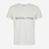 Saint Laurent Camiseta Logo Espejo color Blanco sku 553-003347 02 - Foto 1