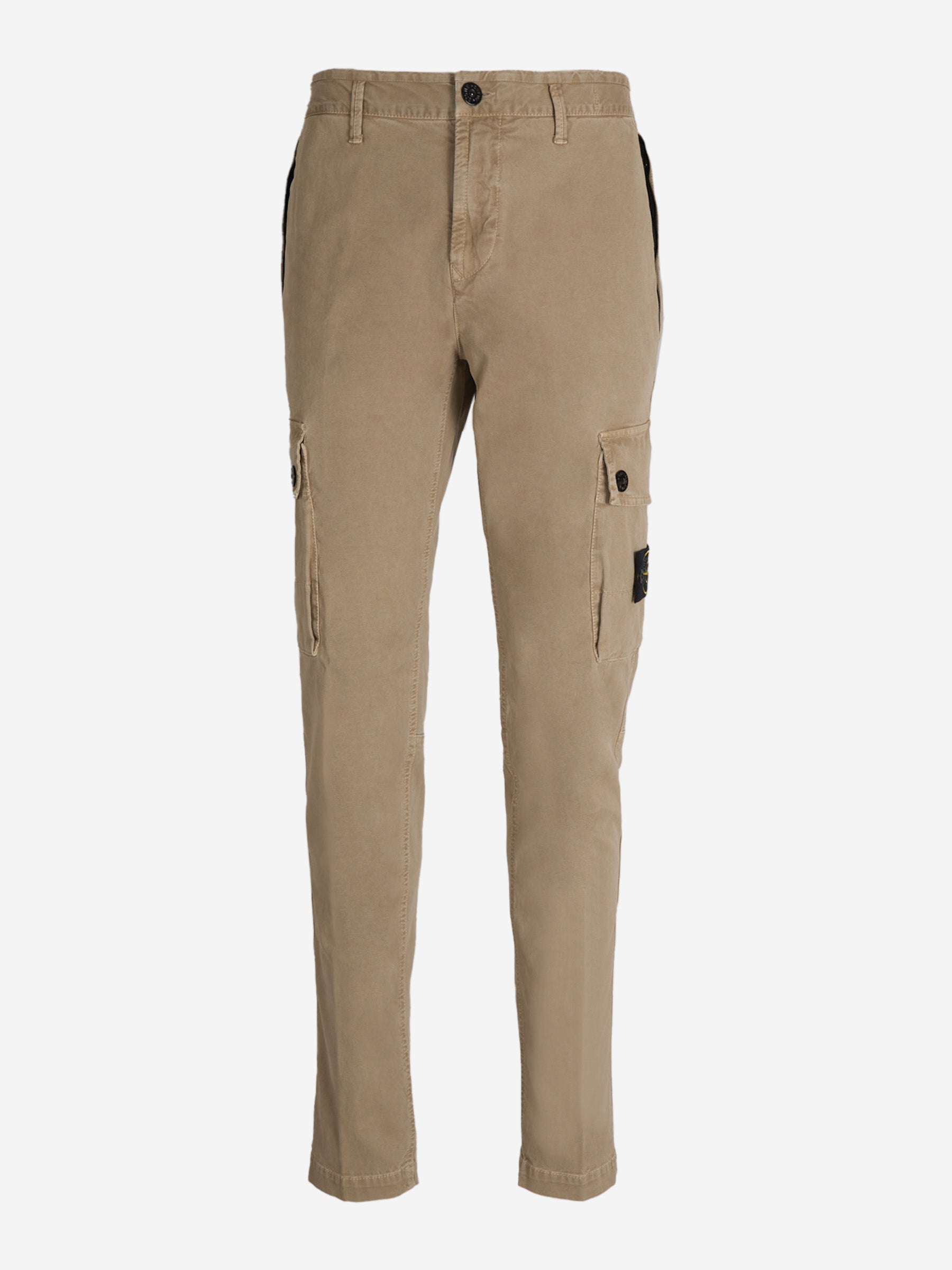 Stone Island Pantalones Algodón Cargo color Beige sku 521-003123 03 - Foto 1