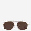 Alexander McQueen Gafas de Sol Aviador color Dorado sku 614-002945 02 - Foto 1