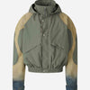 Acne Studios Chaqueta Técnica Bicolor color Verde sku 512-002357 01 - Foto 1