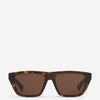 Bottega Veneta Gafas de Sol Rectangulares color Negro sku 860-001000 02 - Foto 1