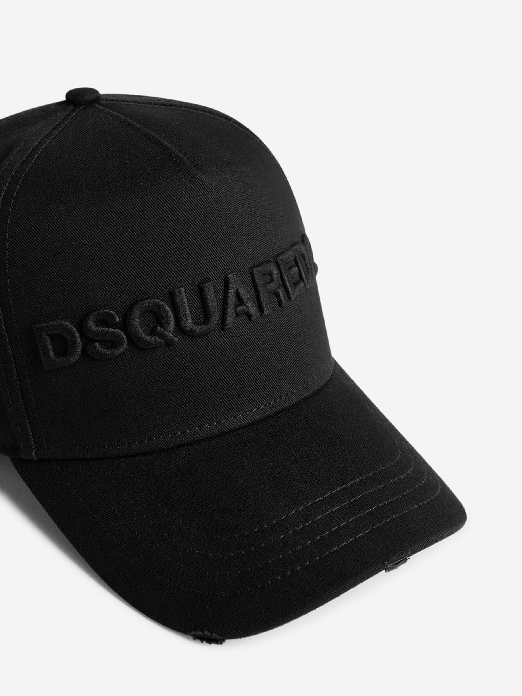 Dsquared2 Gorra Béisbol Logo Bordado color Negro sku 695-001566 02 - Foto 2