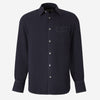 Officine Générale Camisa Benoit Lyocell color Azul Marino sku 531-006342 01 - Foto 1