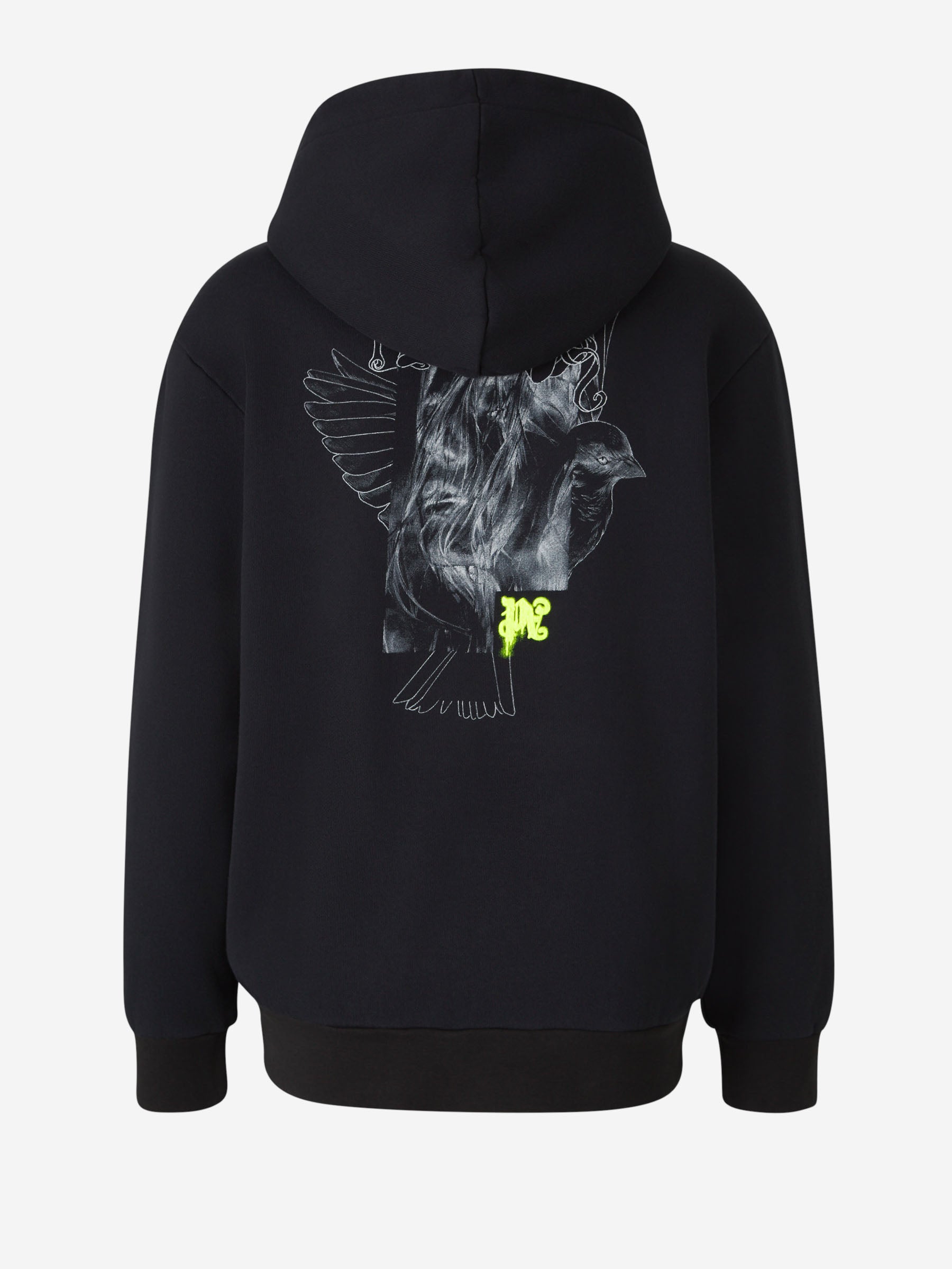 Palm Angels Sudadera Logo Grafiti color Negro sku 545-001643 01 - Foto 2