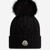 Moncler Gorro Logo Lana color Negro sku 899-001950 03 - Foto 1