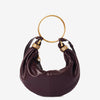 Chloé Bolso Hobo Cuero color Burdeos sku 810-007775 02 - Foto 1