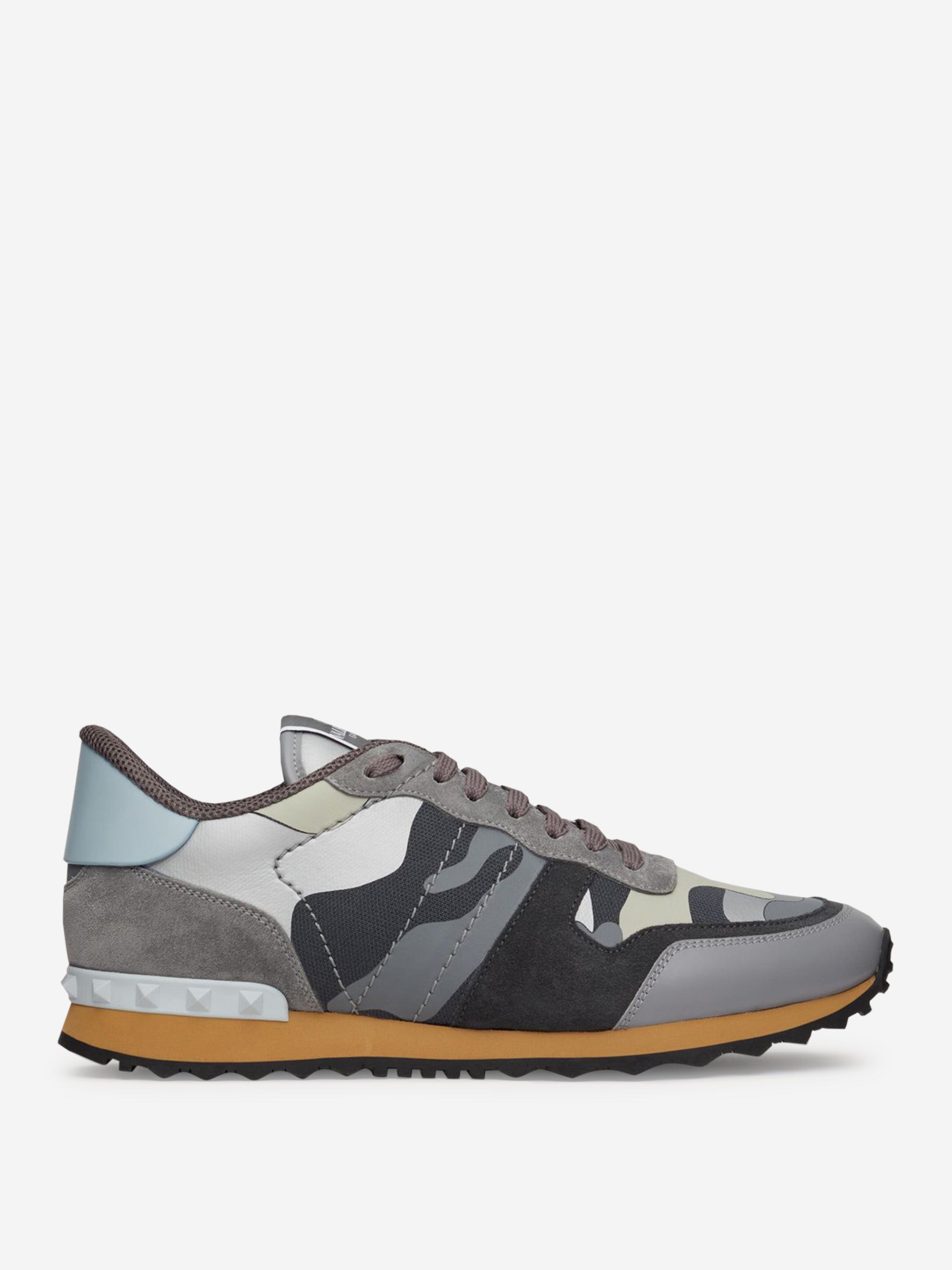 Valentino Garavani Sneakers Rockrunner Camouflage color Camuflaje Gris sku 616-002805 01 - Foto 1