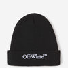 Off-White Gorro Punto Logo color Negro sku 695-001590 01 - Foto 1