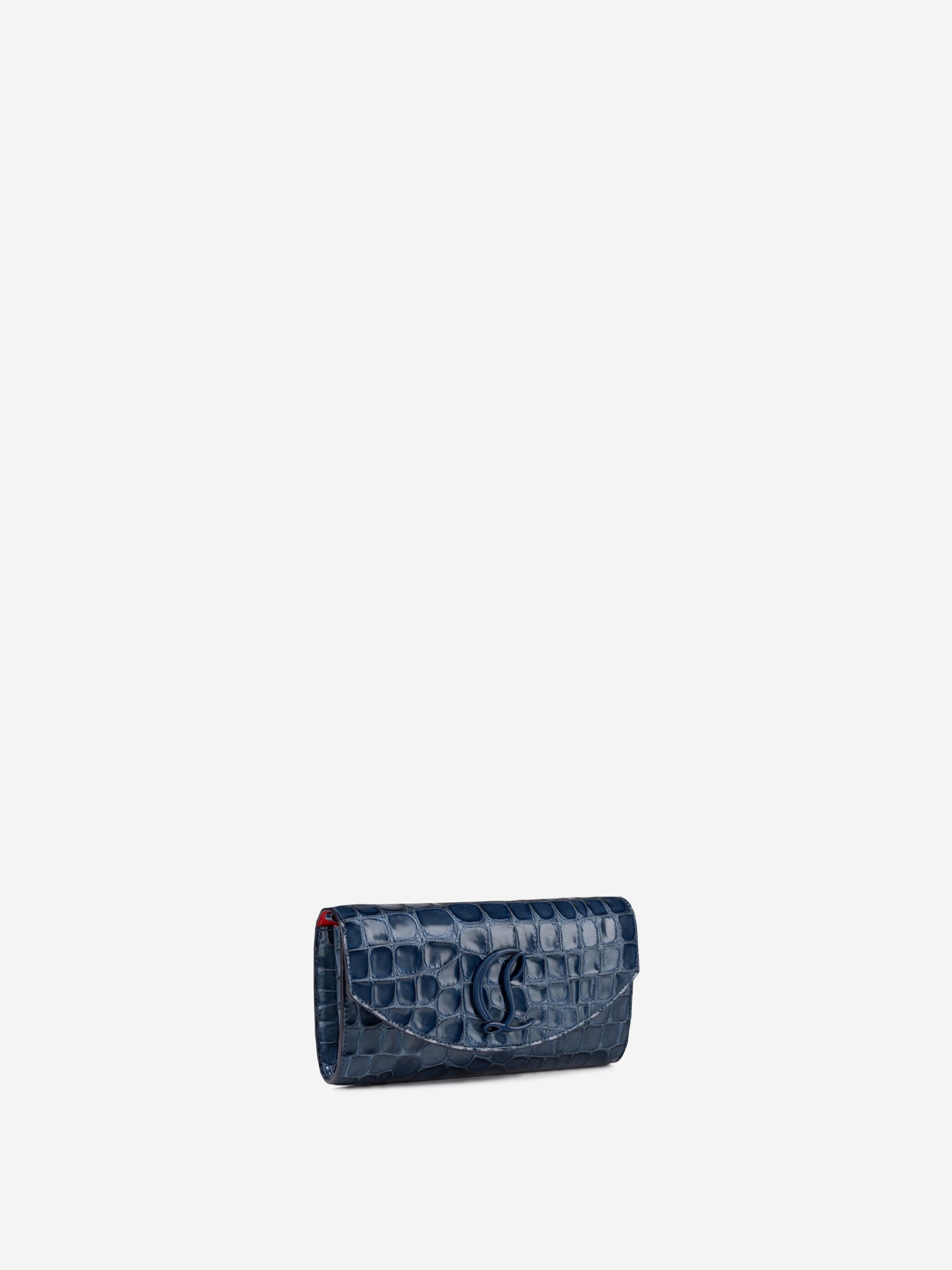 Clutch Piel Efecto Croco