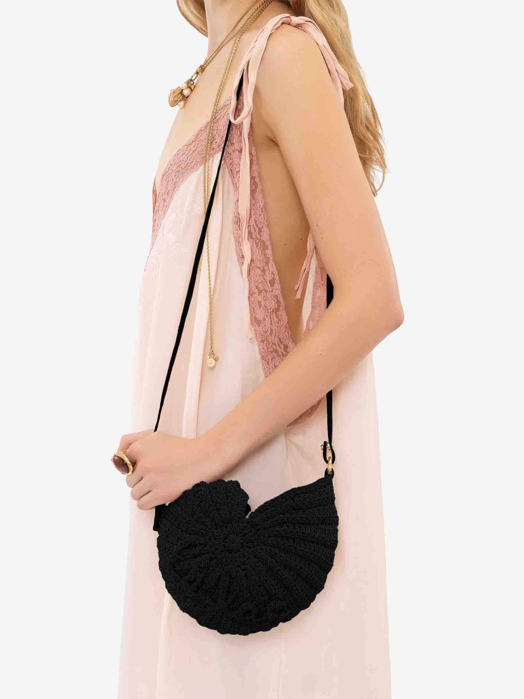 Crochet Crossbody Bag