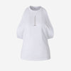 Alexander McQueen Top Punto Canalé color Blanco sku 782-001628 02 - Foto 1