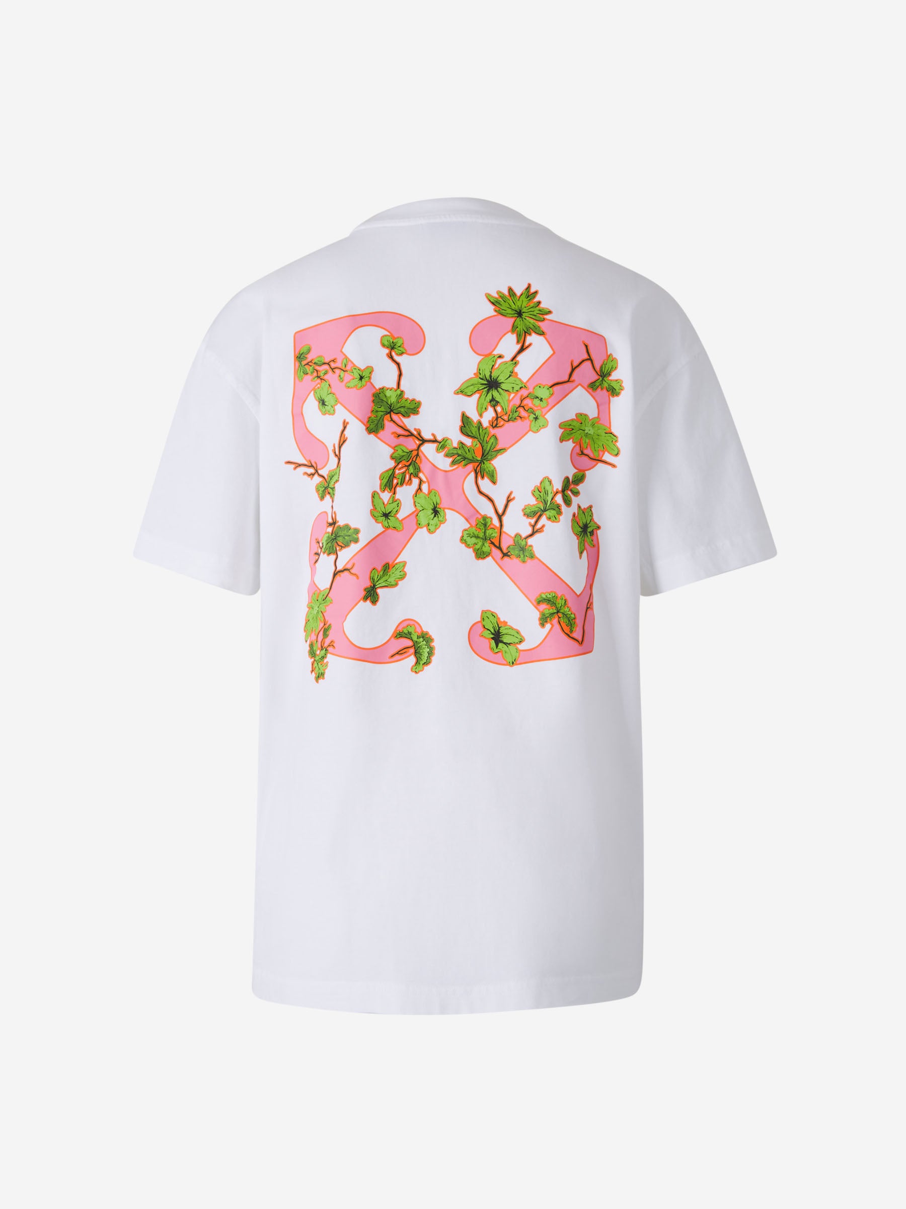 Off-White Camiseta Motivo Ramo Logo color Blanco sku 782-001610 01 - Foto 2