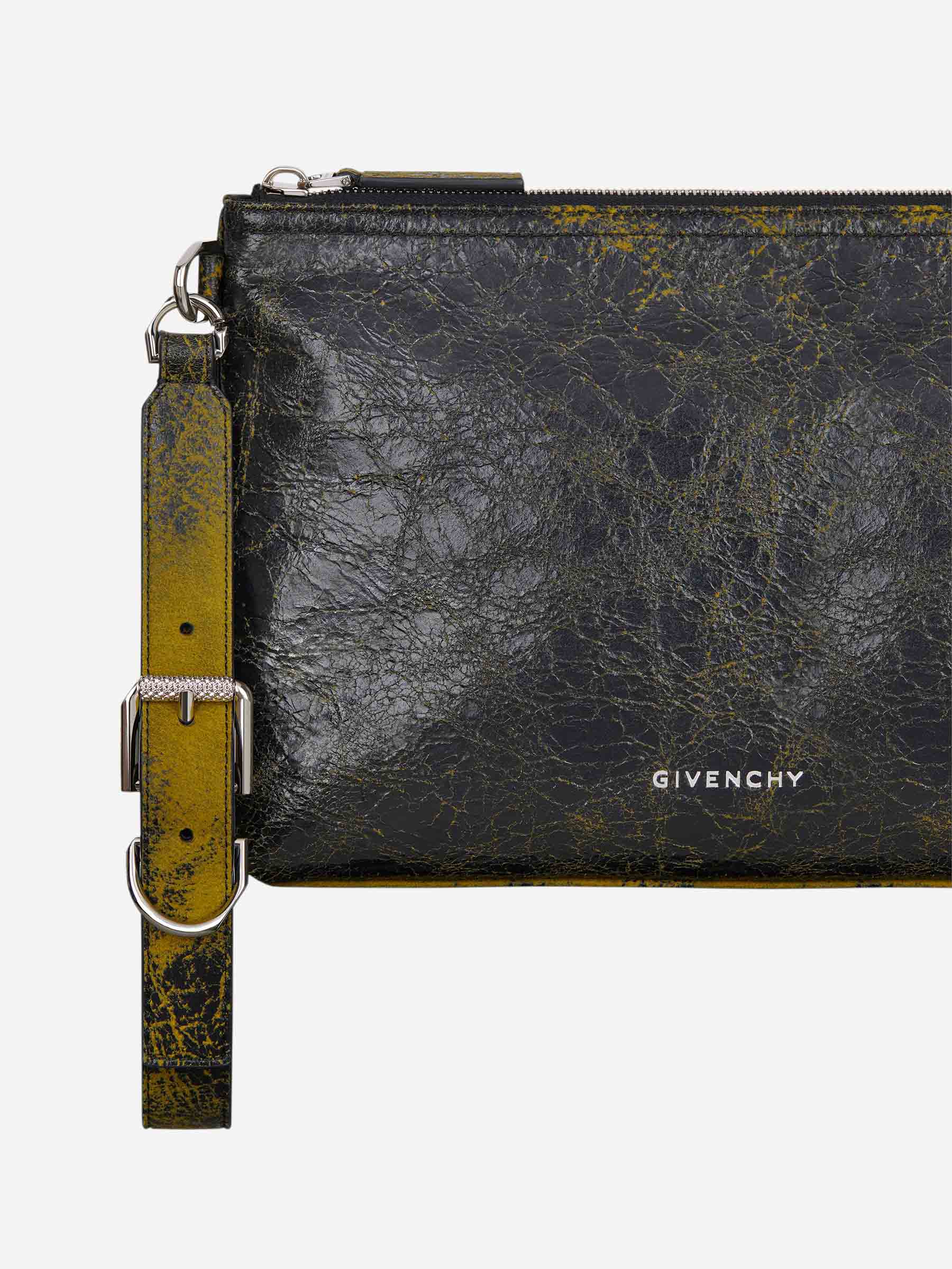 Givenchy Bolso Mano Voyou color Verde Oscuro sku 692-001882 01 - Foto 2