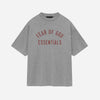 Fear of God Essentials Camiseta Logo Algodón color Gris Piedra sku 553-004010 02 - Foto 1