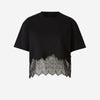 Givenchy Camiseta Cropped Encaje color Negro sku 782-001588 01 - Foto 1