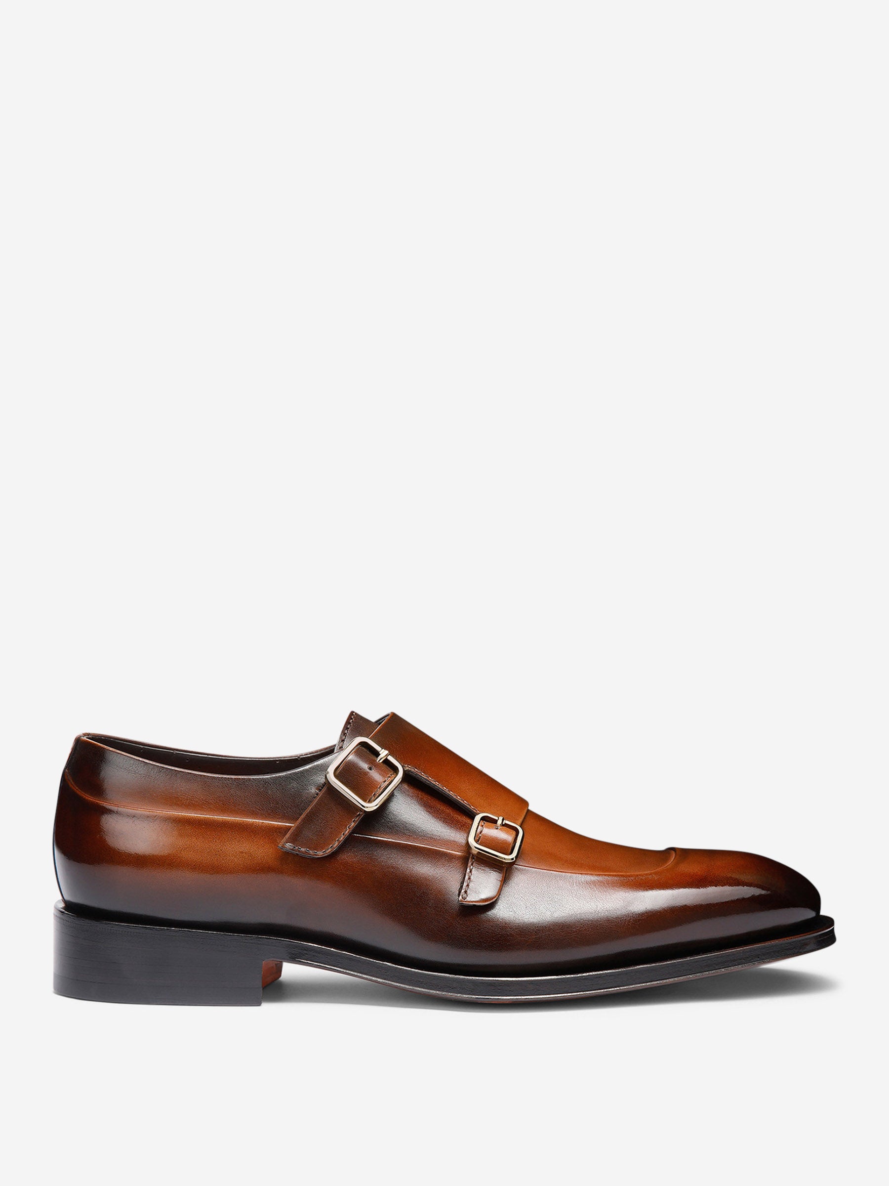 Santoni Double Buckle Shoes Hombre 611 003823 01