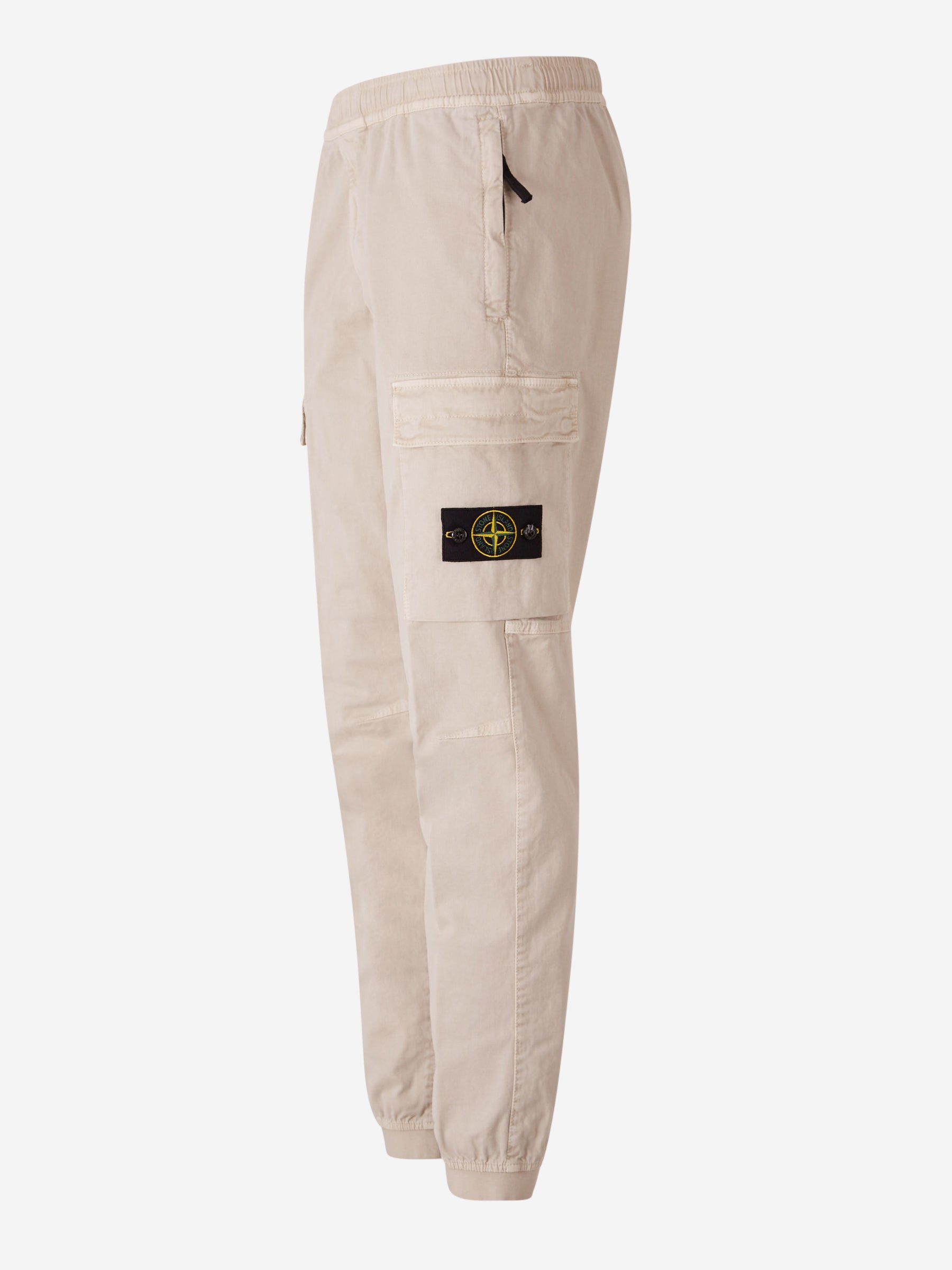 Stone Island Joggers Cargo Logo color Beige sku 521-003121 04 - Foto 2