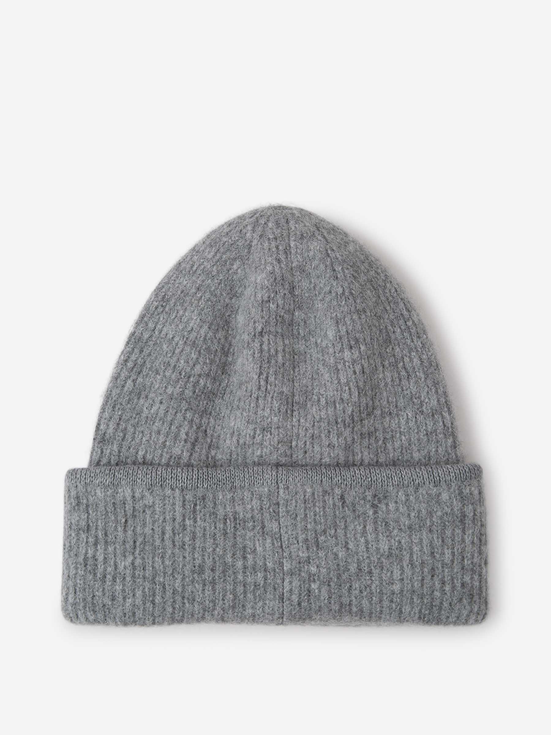 Jacquemus Gorro Le Bonnet Gros Grain color Gris Piedra sku 899-001935 02 - Foto 2