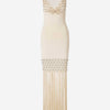 Rabanne Vestido Midi Crochet Perlas color Dorado sku 731-005974 01 - Foto 1