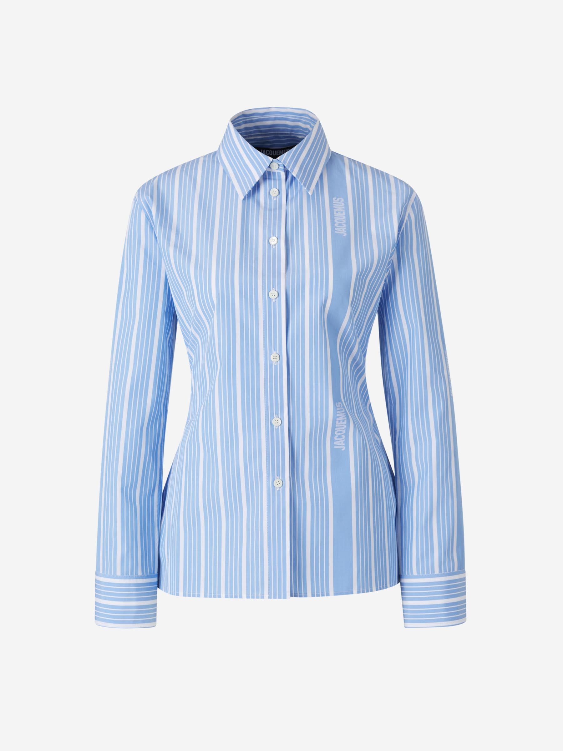 Jacquemus Camisa Le Chemise De Costume color Azul Celeste sku 701-002127 01 - Foto 1