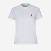 Ami Paris Camiseta Logo Algodón color Blanco sku 782-001605 02 - Foto 1