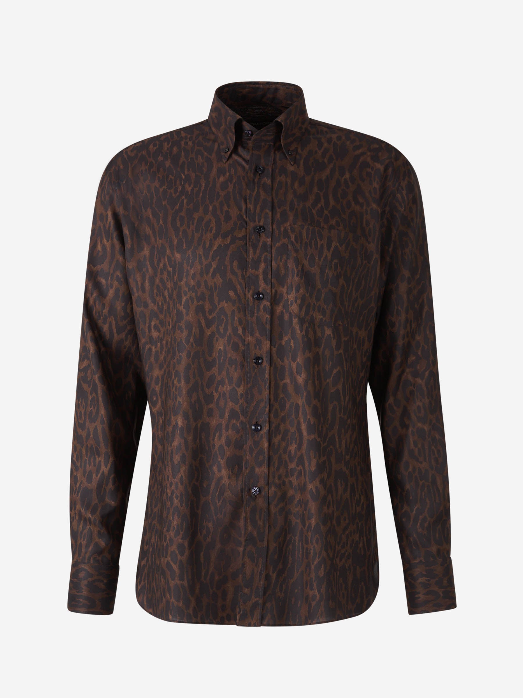 Tom Ford Camisa Motivo Leopardo color Leopardo sku 531-006288 01 - Foto 1