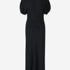 Victoria Beckham Vestido Midi Gathered color Negro sku 721-000292 01 - Foto 1