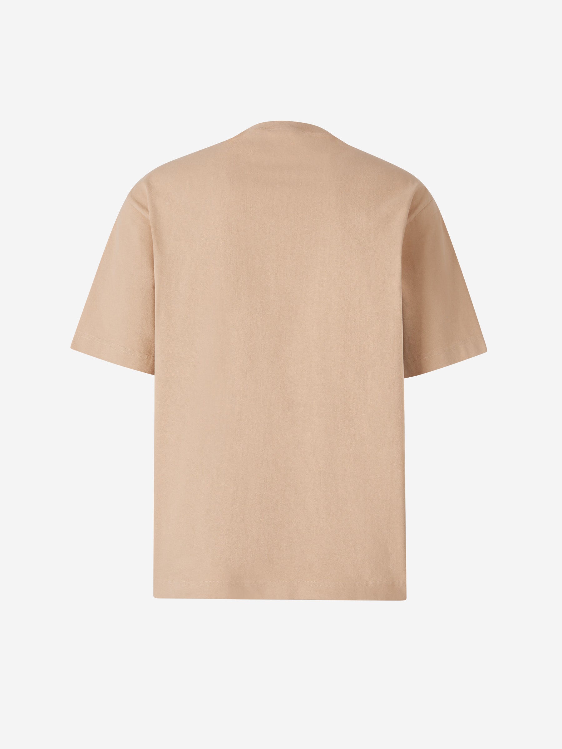 Acne Studios Camiseta Oversize Logo color Caramelo sku 553-003805 03 - Foto 2