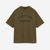 Fear of God Essentials Camiseta Logo Algodón color Marron sku 553-004010 04 - Foto 1