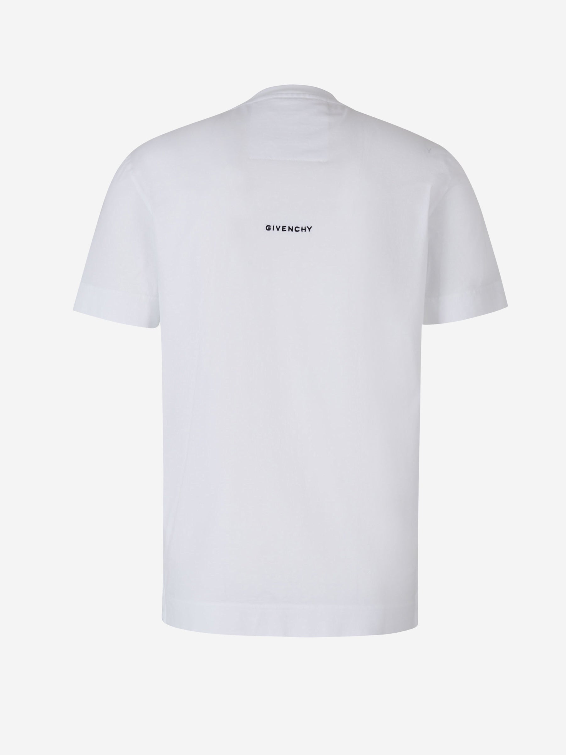 Givenchy Camiseta Algodón Logo color Blanco sku 553-003761 02 - Foto 2