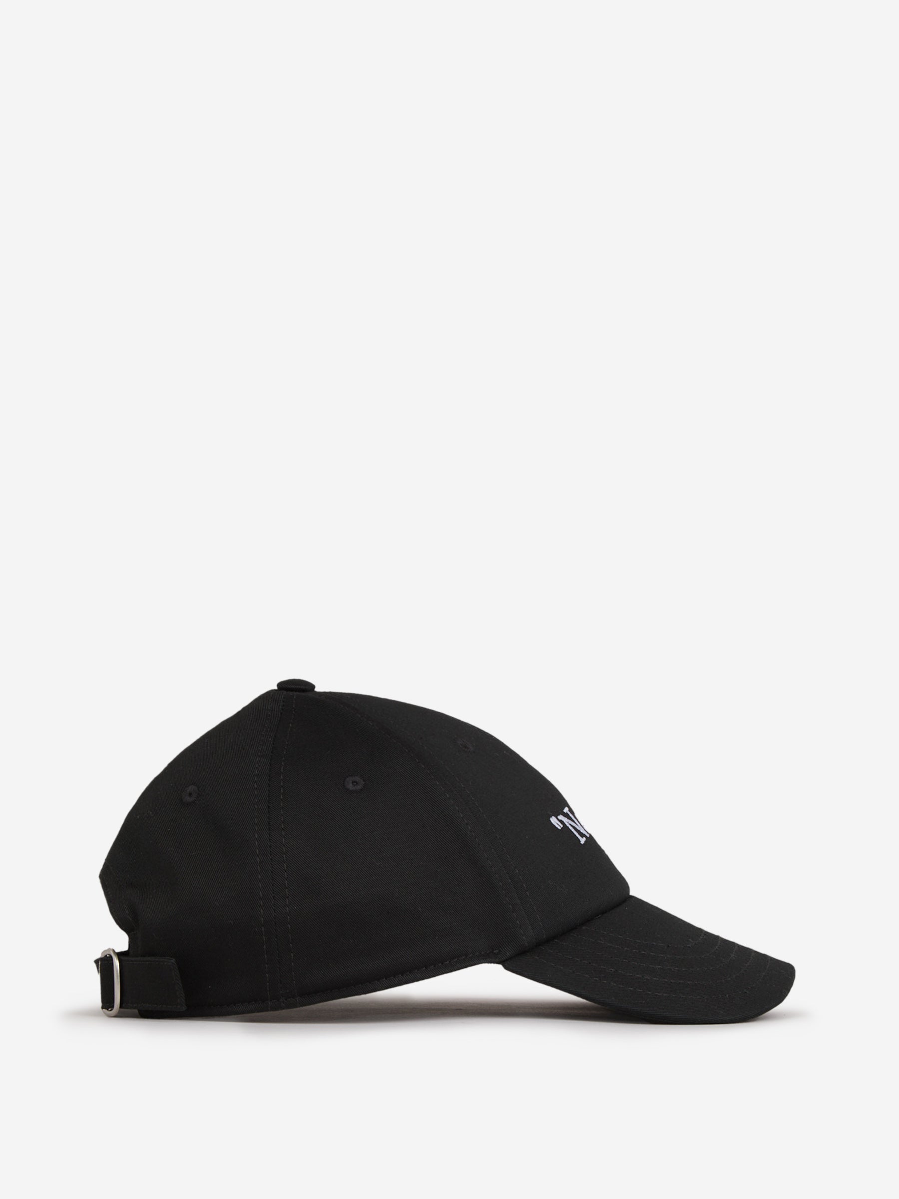 Off-White Gorra Algodón Logo color Negro sku 695-001588 01 - Foto 2