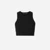 Fear of God Essentials Top Canalé Algodón color Negro sku 703-002271 01 - Foto 1