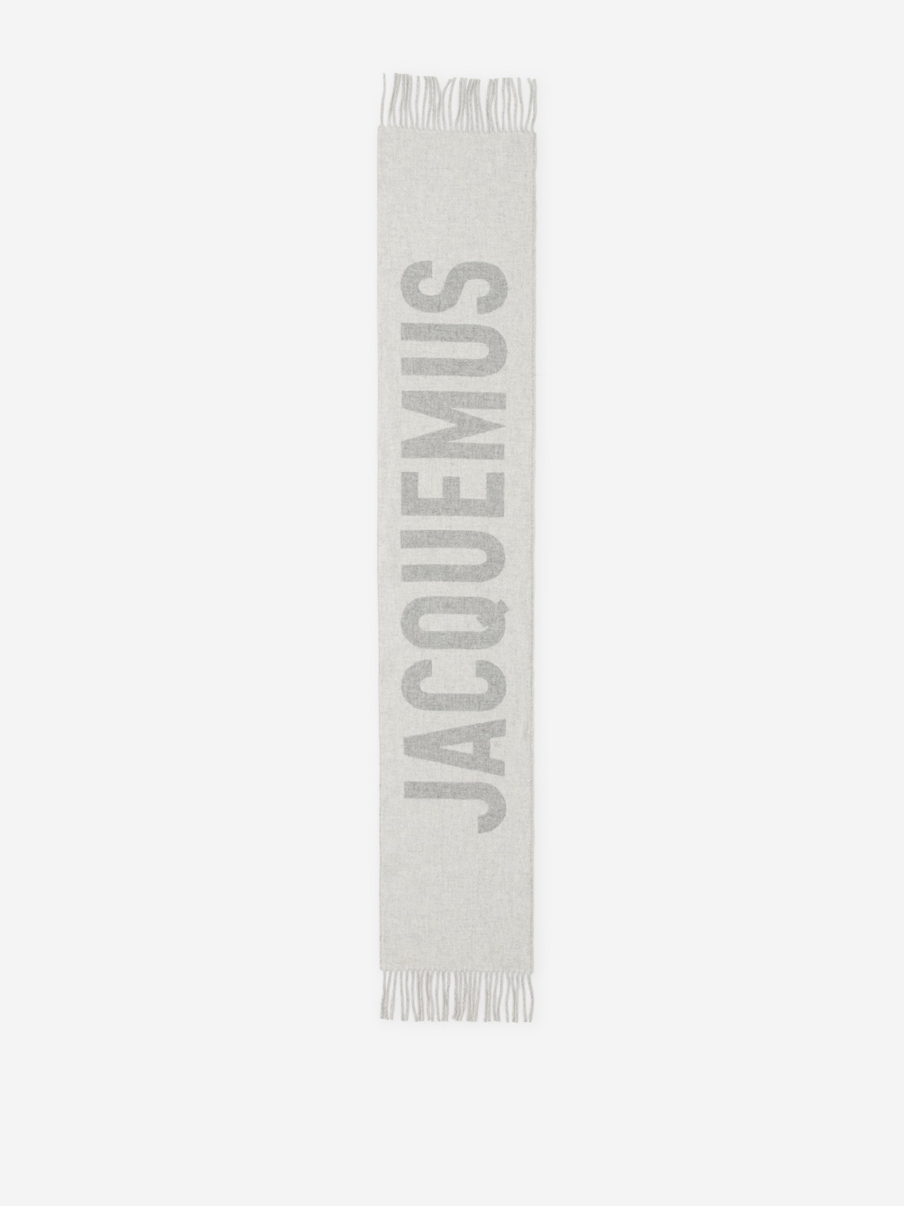 Jacquemus Bufanda L'écharpe color Gris Piedra sku 796-000107 05 - Foto 2