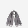 Saint Laurent Bufanda Monograma Jacquard color Gris Antracita sku 630-001432 01 - Foto 1