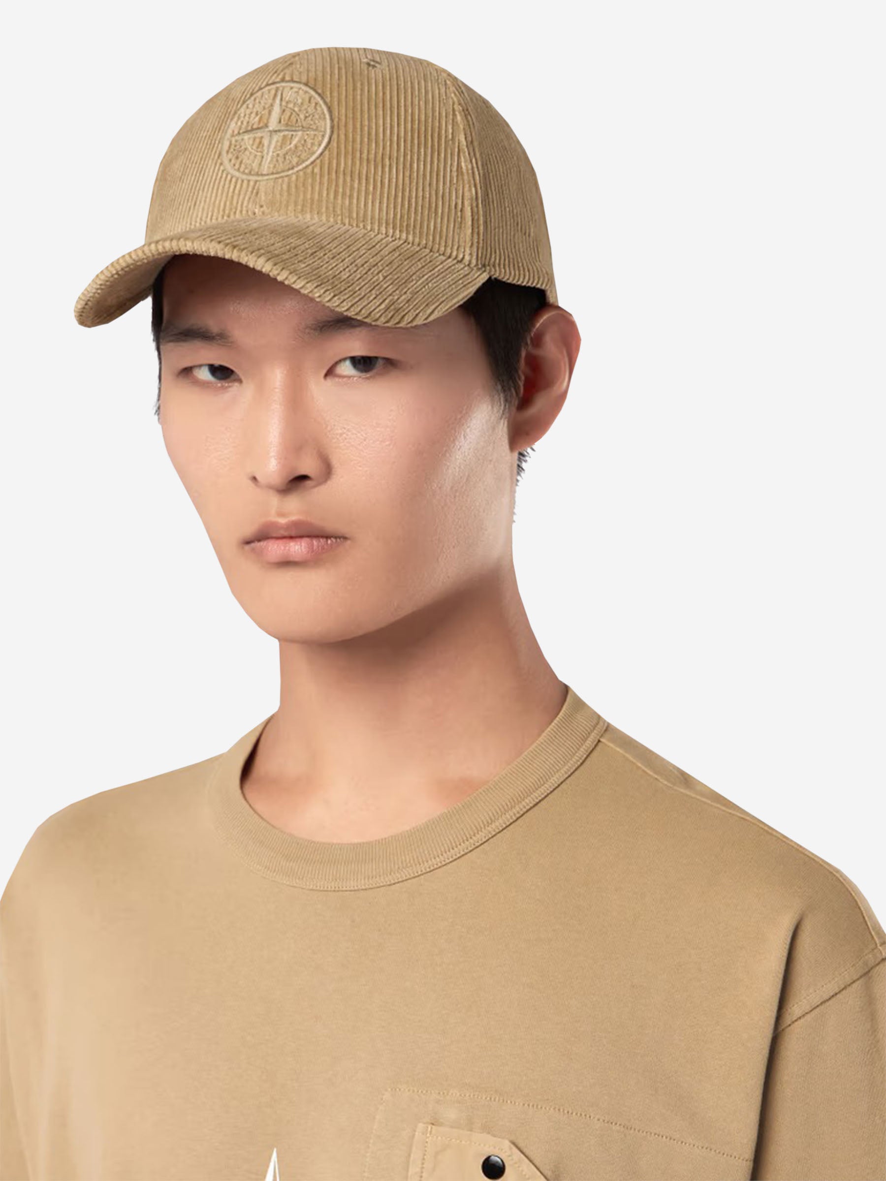 Stone Island Gorra Béisbol Pana color Beige sku 695-001582 03 - Foto 2