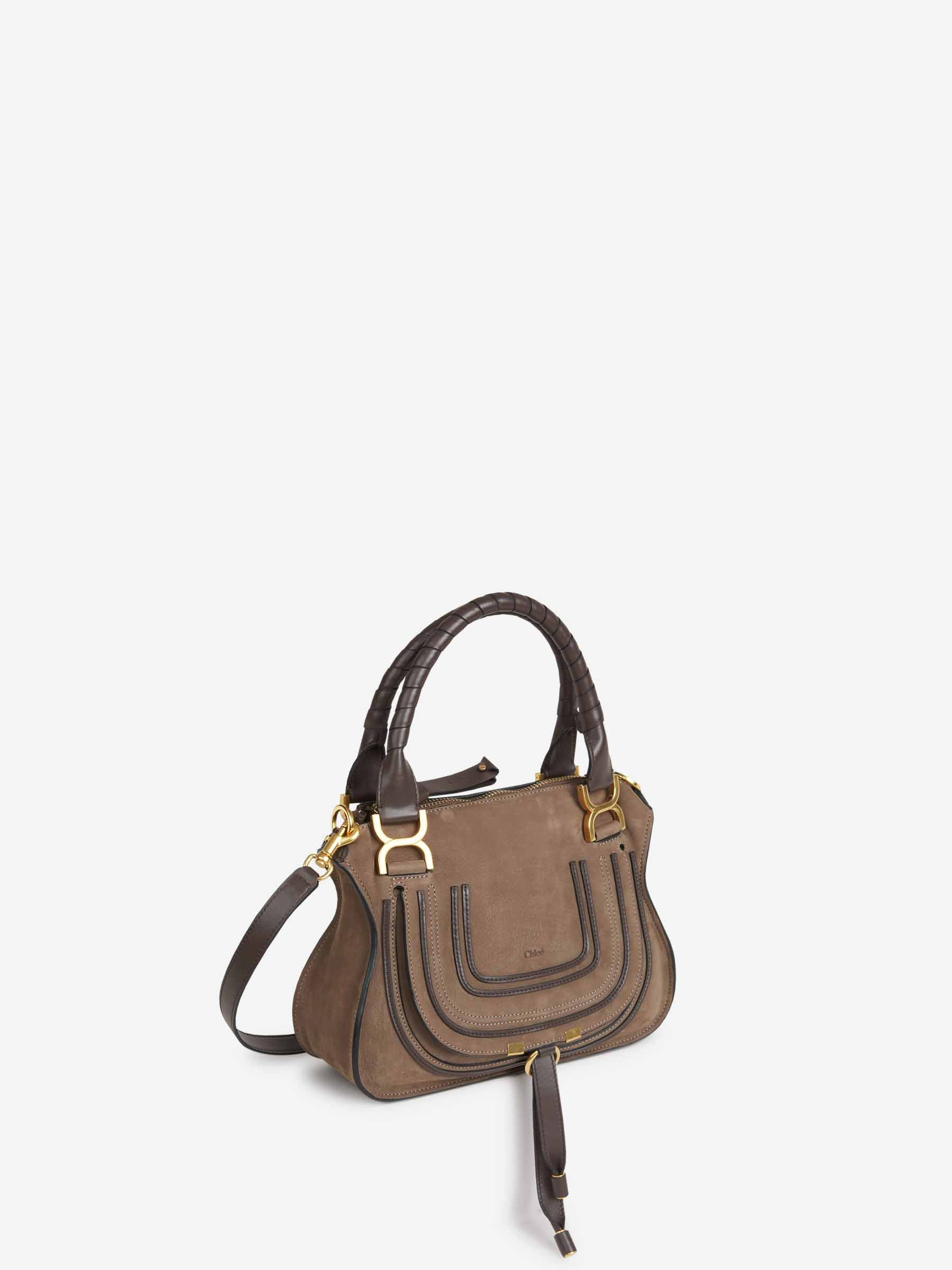 Chloé Bolso Marcie Ante color Marron Oscuro sku 810-007893 00 - Foto 2