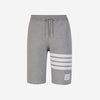 Thom Browne Bermudas Algodón Franjas color Gris Claro sku 523-000890 00 - Foto 1