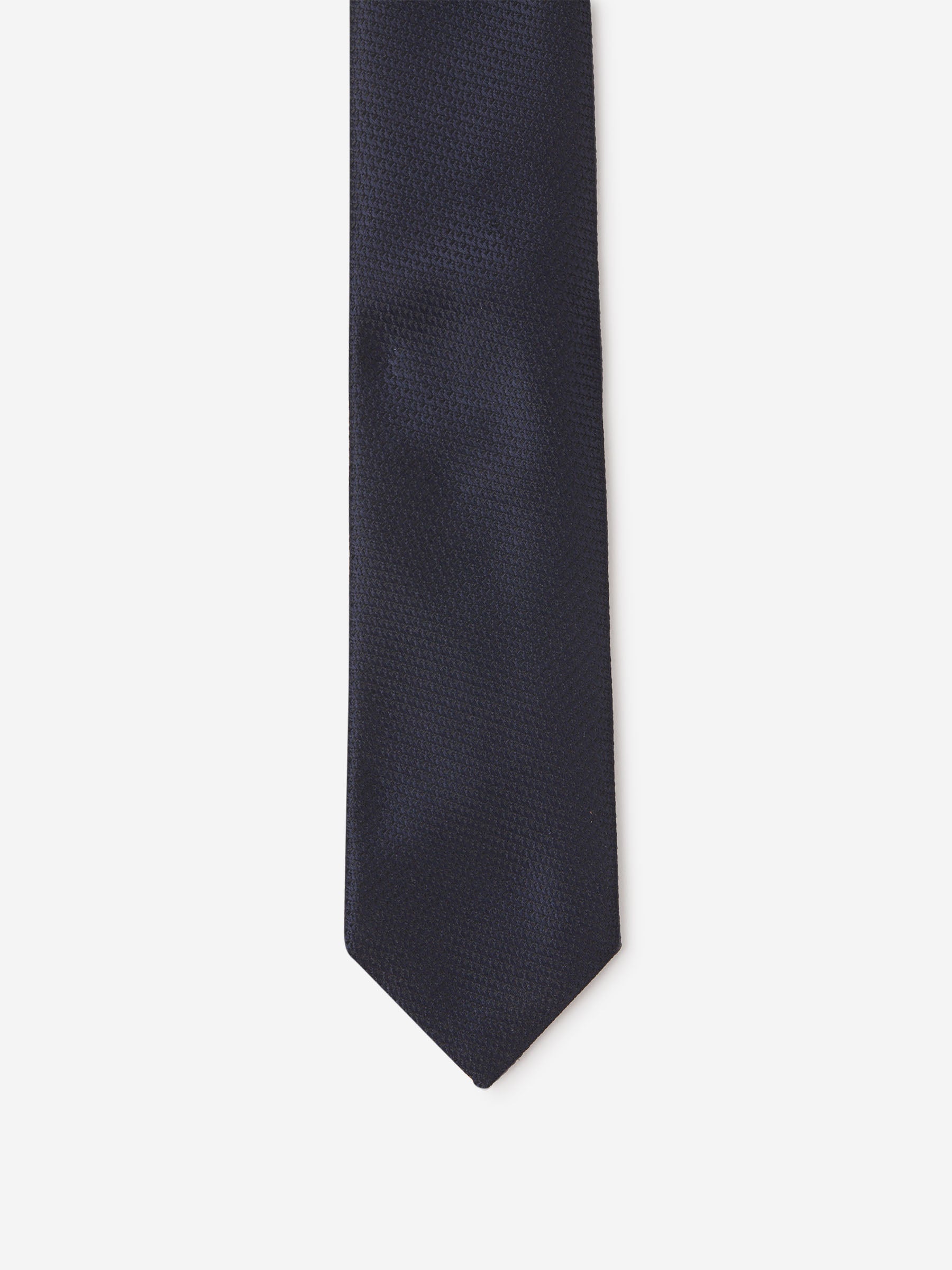 Tom Ford Corbata Texturizada Seda color Azul Noche sku 601-001522 03 - Foto 2