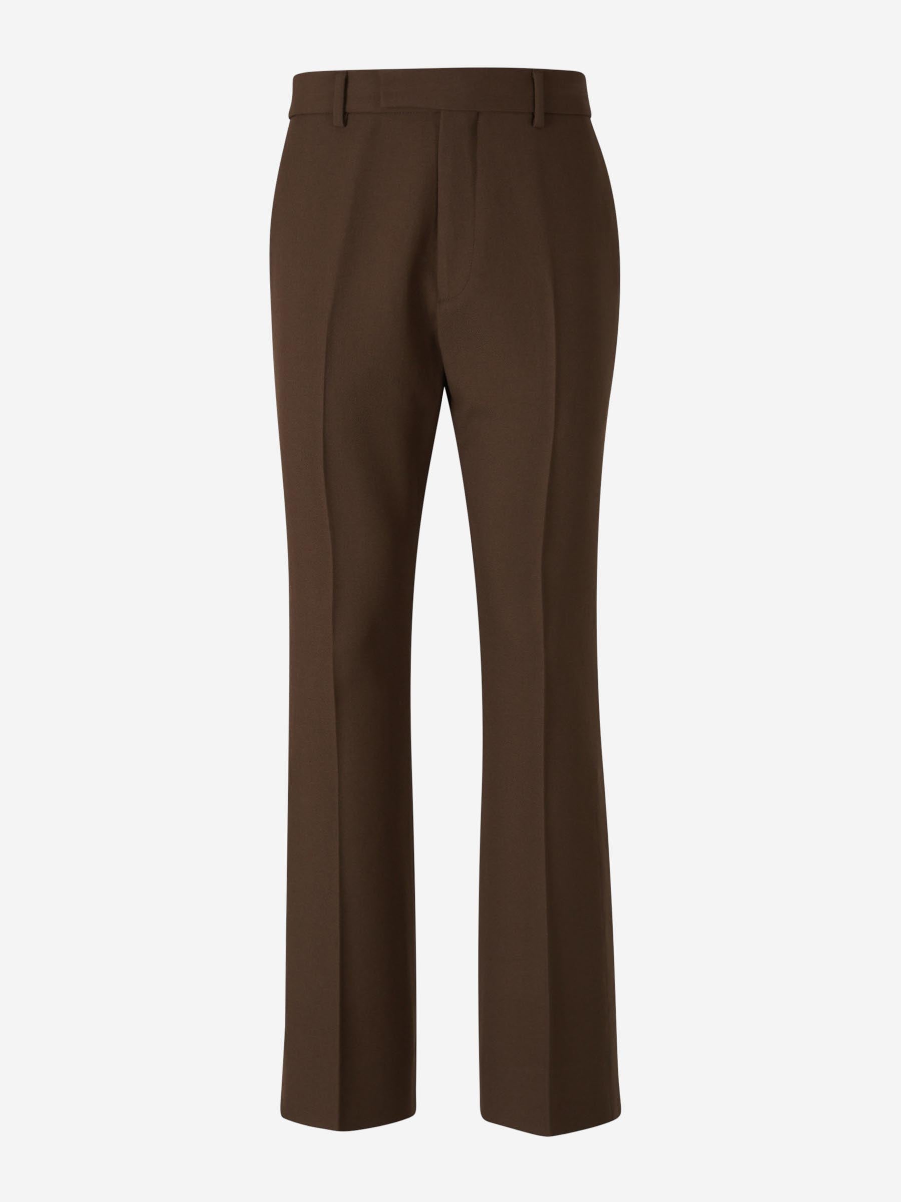 Amiri Pantalones Lana Vestir color Marron sku 521-003179 01 - Foto 1