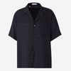 Valentino Camisa Logo Jacquard color Azul Marino sku 532-000587 01 - Foto 1