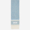 Acne Studios Bufanda Mohair Logo color Azul Denim Oscuro sku 630-001426 02 - Foto 1