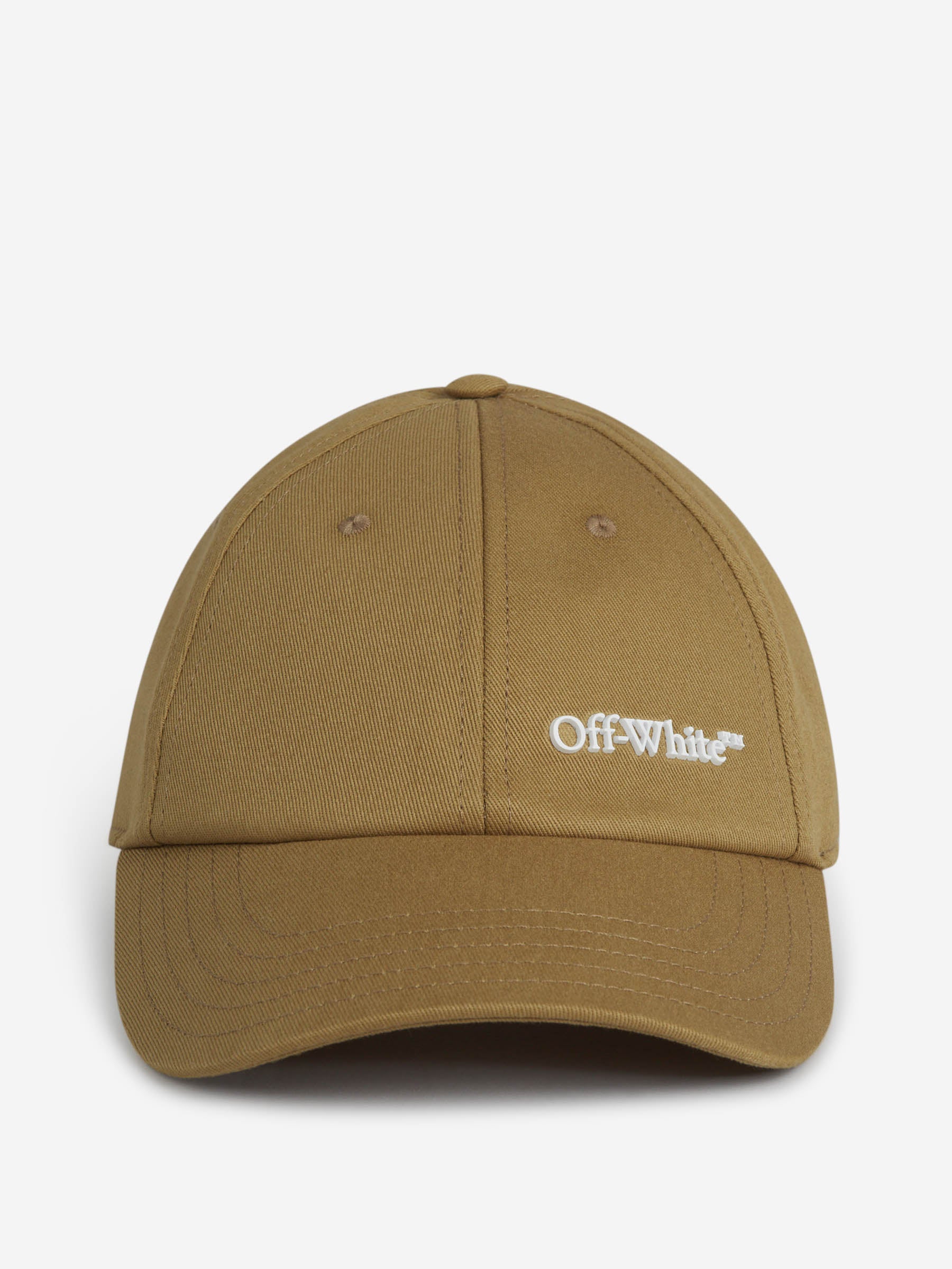 Off-White Gorra Estampada Algodón color Mostaza sku 695-001586 01 - Foto 2