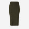 Fabiana Filippi Falda Midi Platinum color Verde Militar sku 750-001540 01 - Foto 1